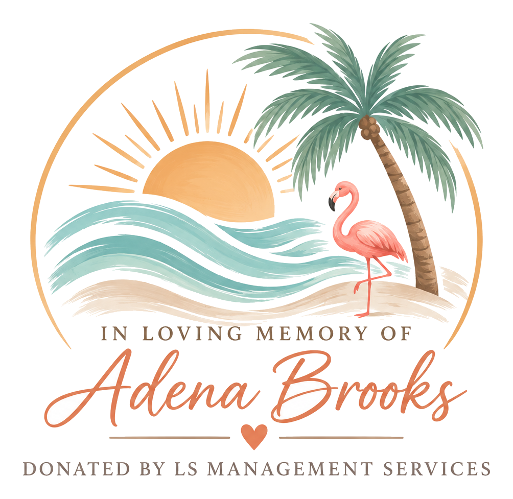 In Loving Memory of Adena Brooks — Donated by LS Management Services logo