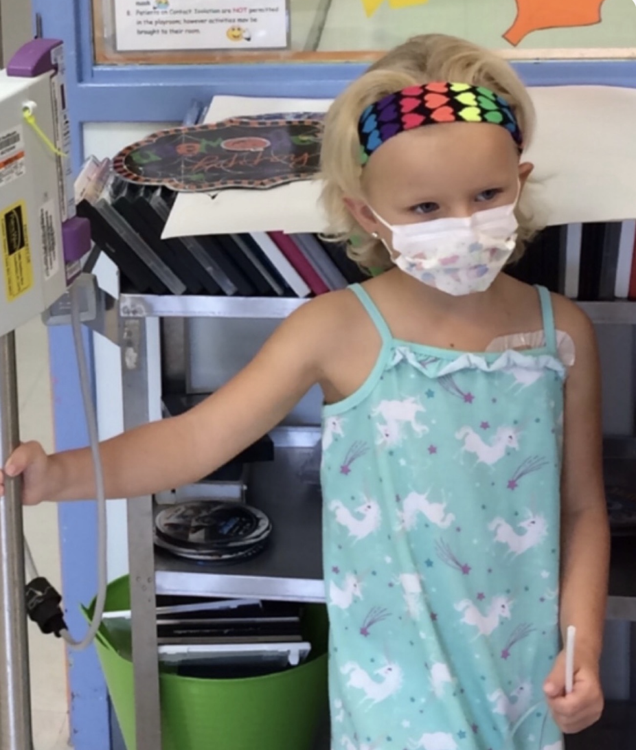Standing beside families through illness.